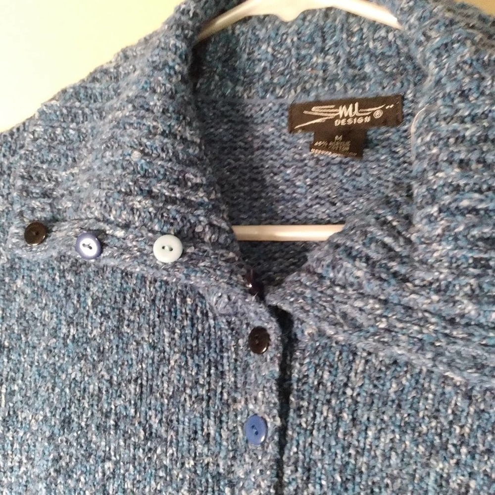 SML Design Cardigan Sweater with Buttons - image 7